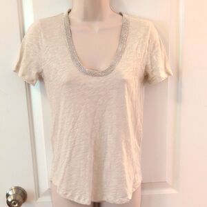 J. Crew Factory Metallic Top